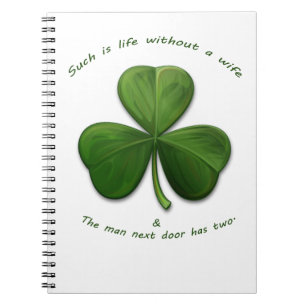Caderno Espiral Ditos Irlandeses Antigos