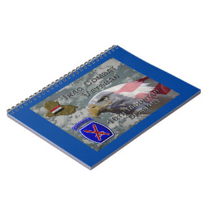 Caderno Espiral Div Iraque Combate Veterano