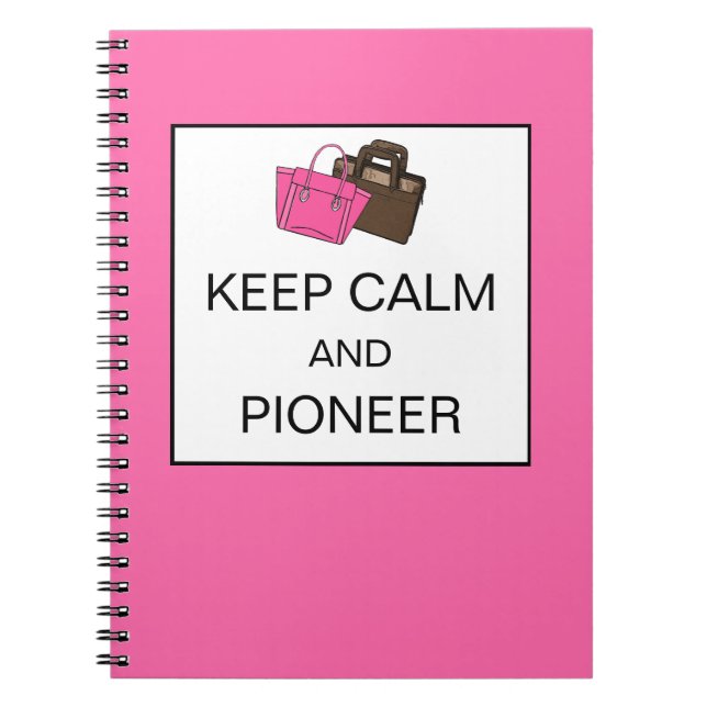 Caderno Espiral "Diva com uma bolsa de livros" (Frente)