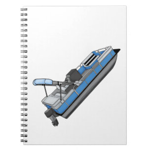 Caderno Espiral diversão de pontoon