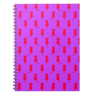 Caderno Espiral Diversão Felina para Sempre Gatos Vermelhos Capric