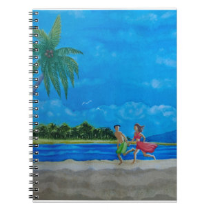 Caderno Espiral Diversão no Sol