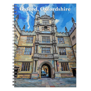 Caderno Espiral Divindade em Stone - Biblioteca Bodleian, Oxford