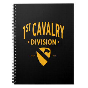 Caderno Espiral Divisão de Cavalaria 1rua "Primeira Equipe"