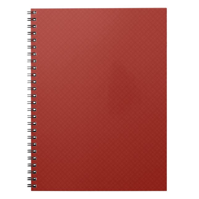 Caderno Espiral DIY criam seu próprio pop vermelho do artigo do (Frente)