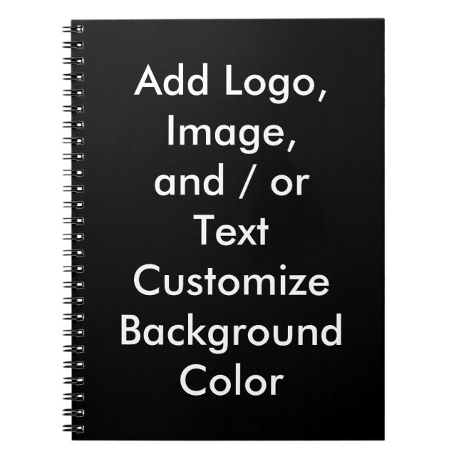 Caderno Espiral DIY você projeta seu próprio artigo feito sob (Frente)