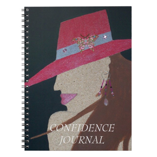 CADERNO ESPIRAL DIZER O QUÊ? DIÁRIO DE CONFIANÇA (Frente)