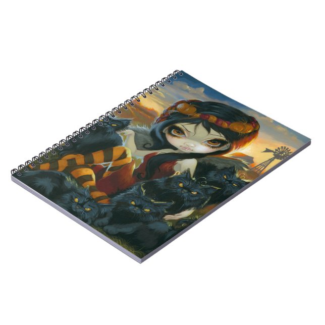 Caderno Espiral Do "caderno dos gatinhos outono" (Left Side)