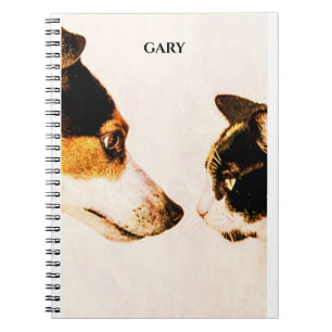 Caderno Espiral Do "caderno espiral CAT E do DOG, nome