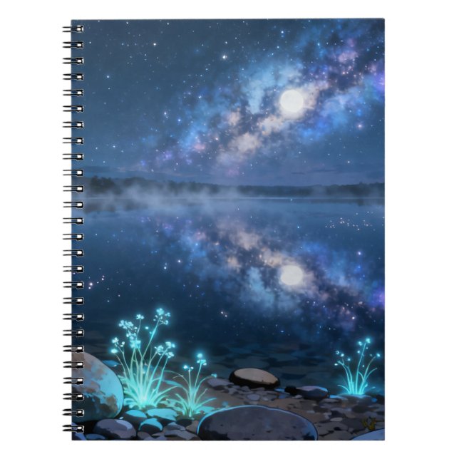 Caderno Espiral do Lago ao Luar (Frente)