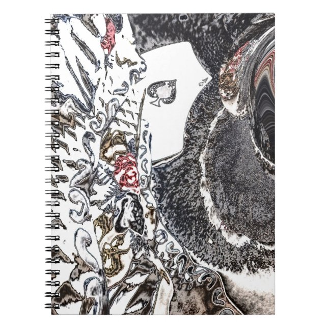 Caderno Espiral Do "rosas ás " (Frente)