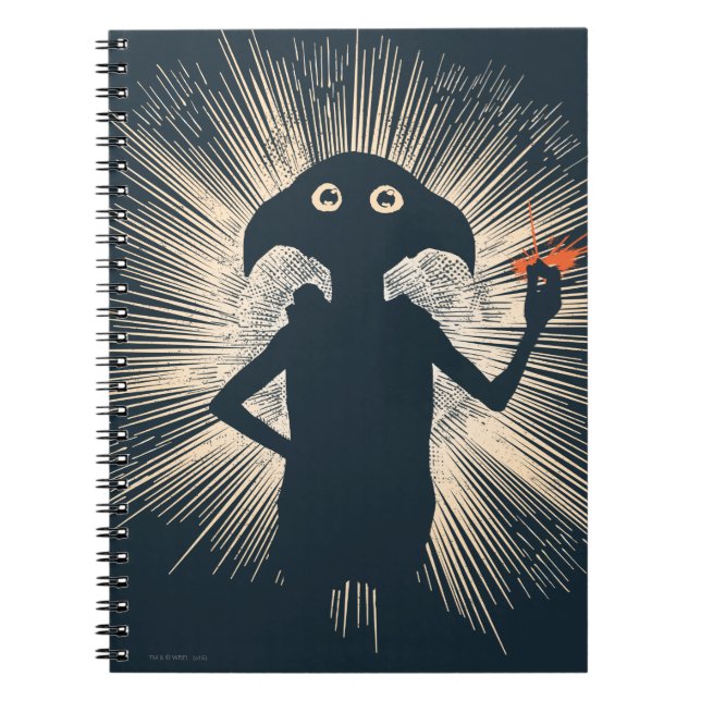 Caderno Espiral Dobby Casting Magic (Frente)