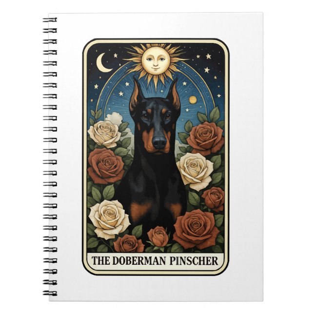 Caderno Espiral Dobermann (Frente)