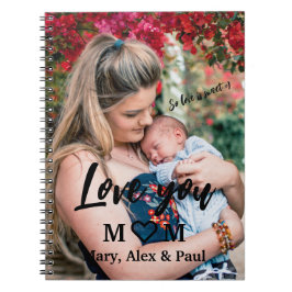 Caderno Espiral Doce Amor mãe