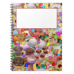 Caderno Espiral Doces