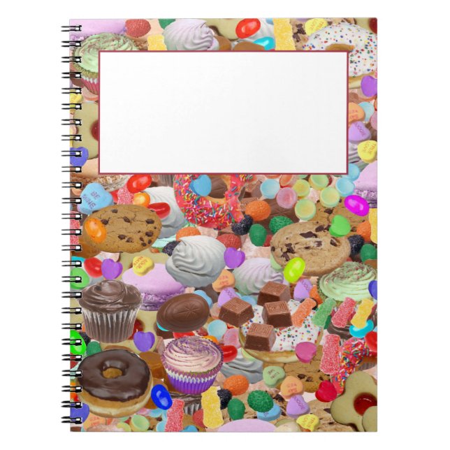 Caderno Espiral Doces (Frente)