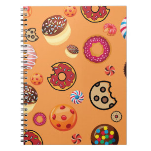 Caderno Espiral Doces 6
