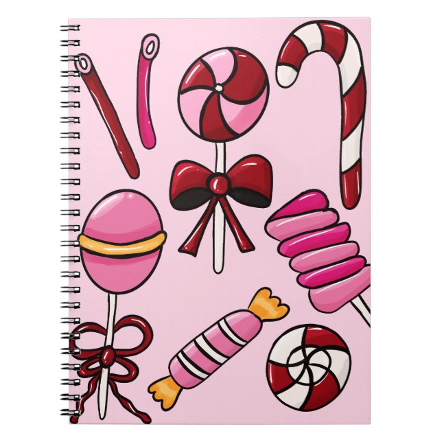 Caderno Espiral Doces bonitos (Frente)