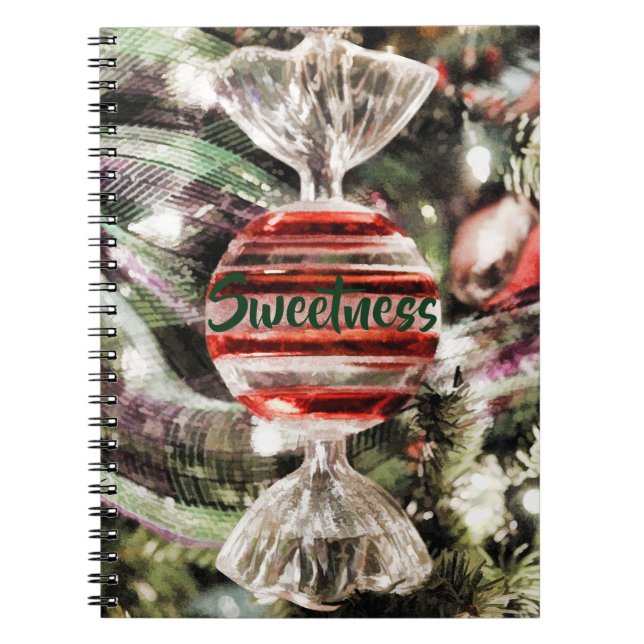 Caderno Espiral Doces do Natal (Frente)