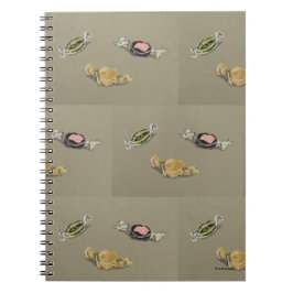 Caderno Espiral Doces e Balas