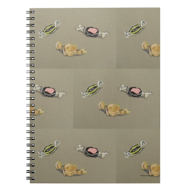 Caderno Espiral Doces e Balas (Frente)