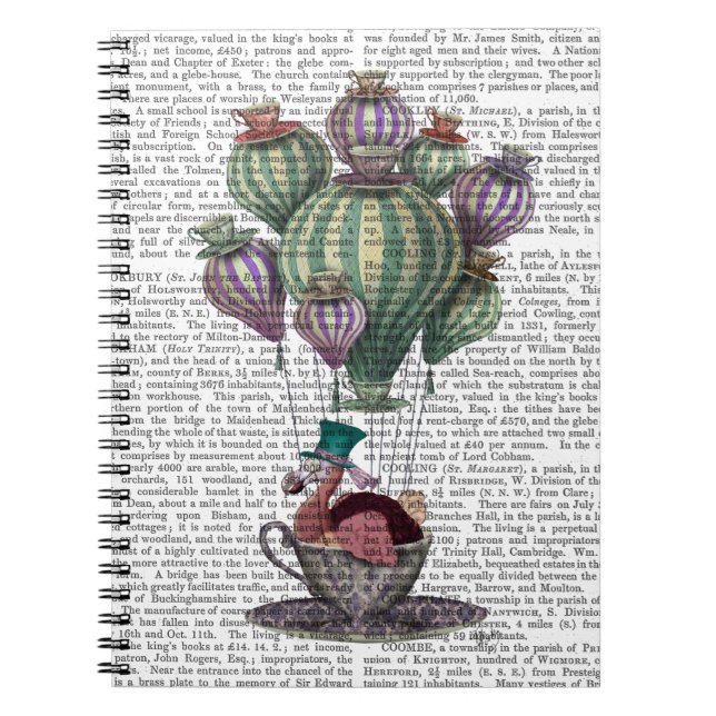 Caderno Espiral Dodo em Teacup (Frente)