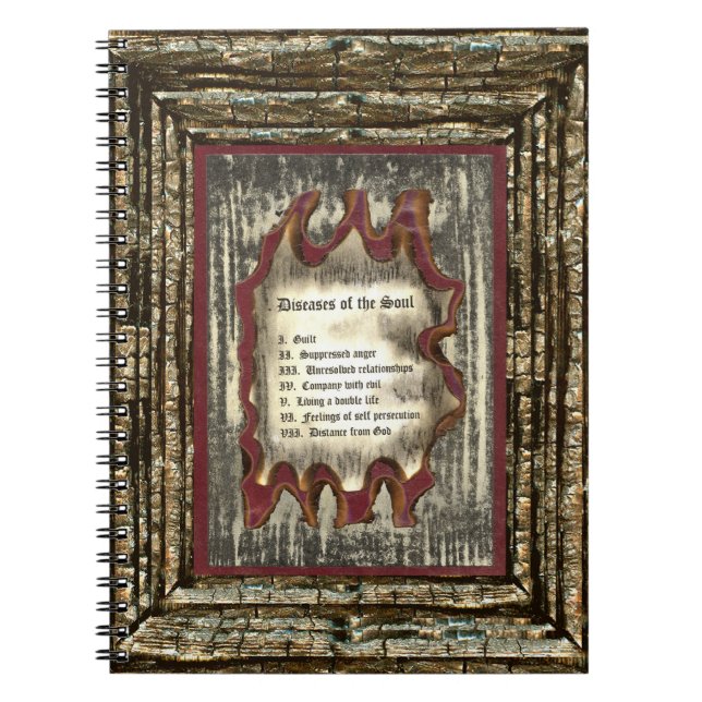 Caderno Espiral Doenças da Alma (Frente)