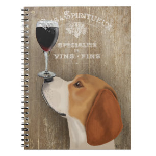 Caderno Espiral Dog Au Vin Beagle
