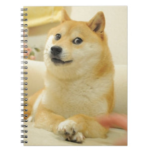 Caderno Espiral Doge