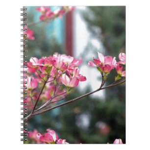 Caderno Espiral Dogwood Rosa