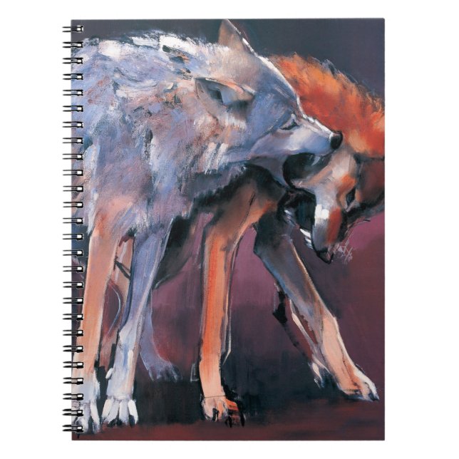 Caderno Espiral Dois lobos 2001 (Frente)
