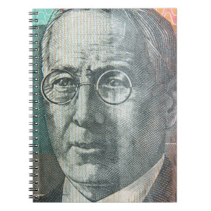 Caderno Espiral dólares australianos