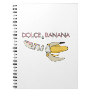 Caderno Espiral Dolce & Banana