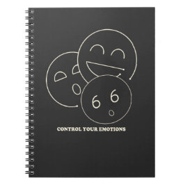 Caderno Espiral Dominar o caos dentro