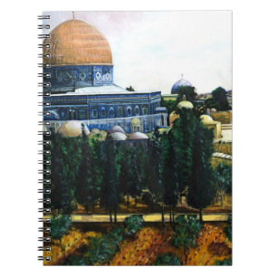 Caderno Espiral Domo da Rocha, Jerusalém