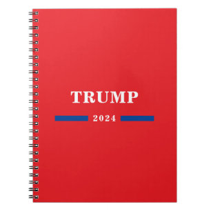 Caderno Espiral Donald Trump 2024
