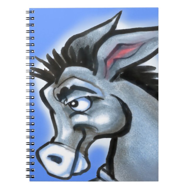 Caderno Espiral Donkey (Frente)