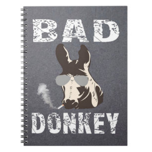 Caderno Espiral Donkey ruim