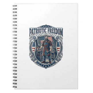 Caderno Espiral Dono de Pequeno Negócio Patriota