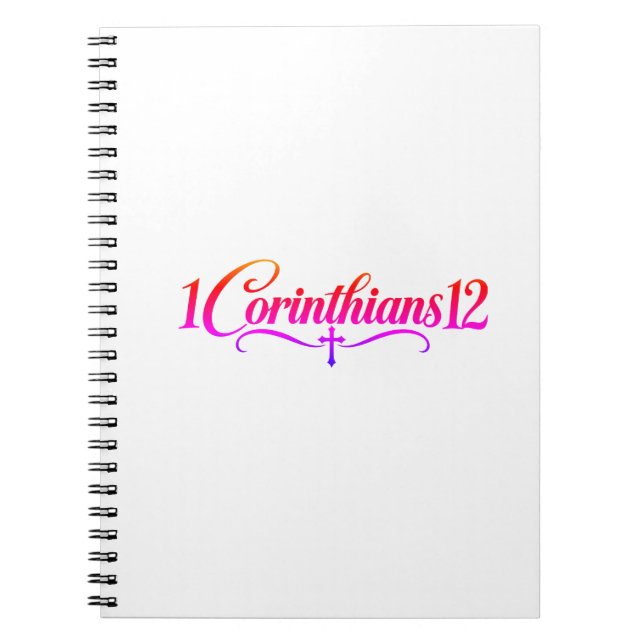 Caderno Espiral Dons espirituais (Frente)
