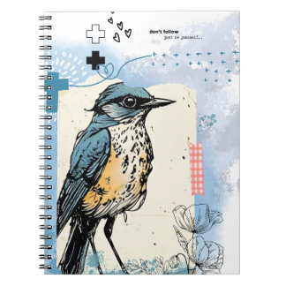 Caderno Espiral Don't Follow. Just be yourself | Notebook Journal