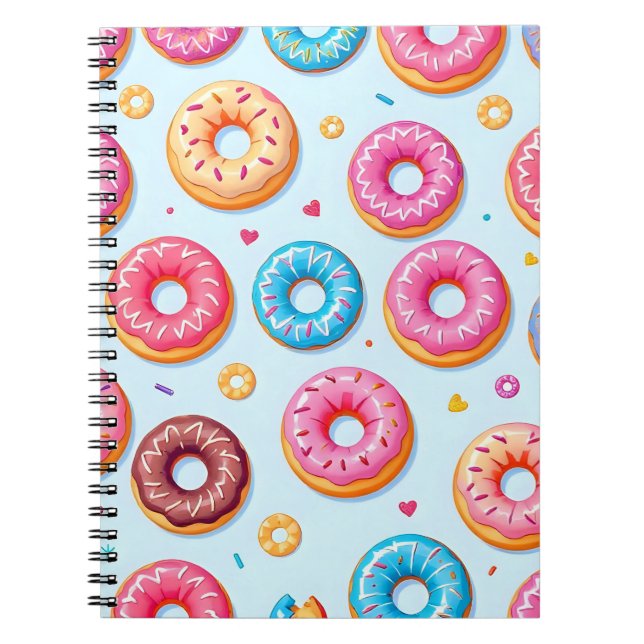 Caderno Espiral donut notebook  (Frente)