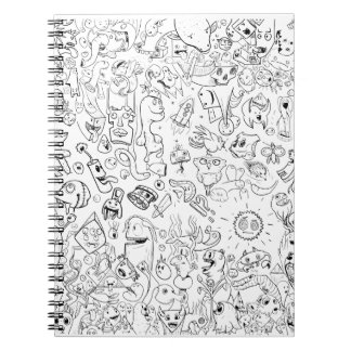 Caderno Espiral DoodlesNew