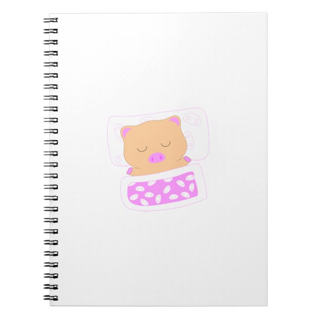 Caderno Espiral Dormindo (Frente)