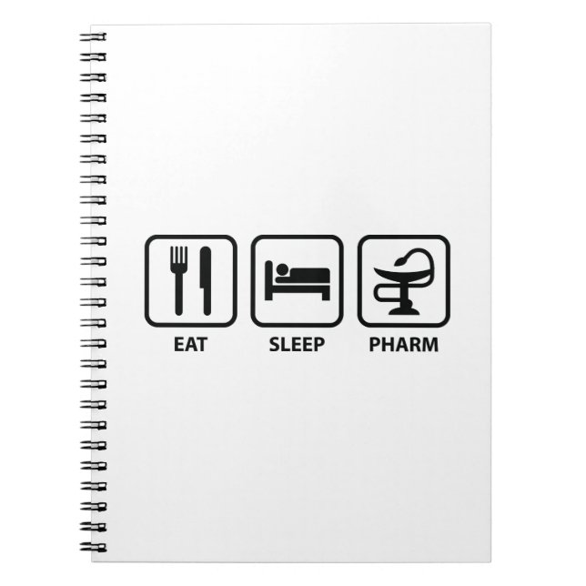 Caderno Espiral Dormir Pharm (Frente)