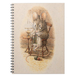 Caderno Espiral Dormouse Knitting