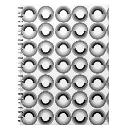 Caderno espiral dos arcos-íris do gótico