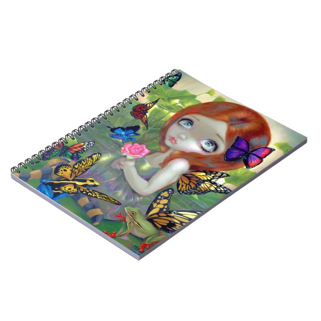 Caderno Espiral Dos "caderno Daydreams e dos sapos" (Left Side)