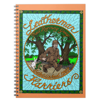 Caderno espiral dos Harriers de Leatherman