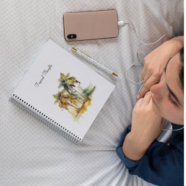 Caderno Espiral Dossel Esmeralda, personalizado (Criador carregado)